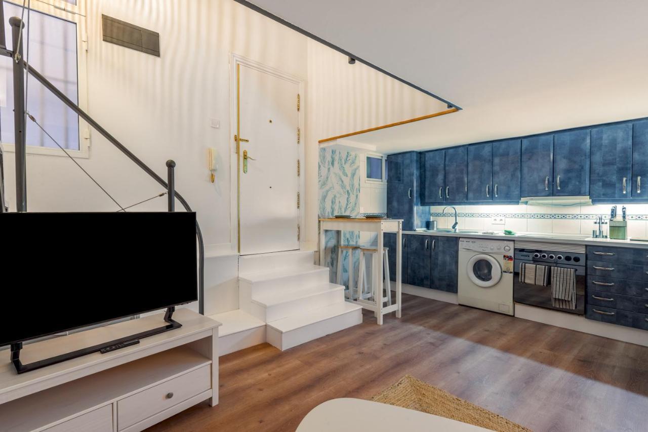 1 Bedroom 1 Bathroom Furnished - Lavapies - Duplex مدريد المظهر الخارجي الصورة